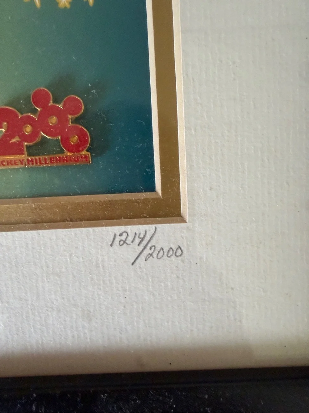 Disney framed art